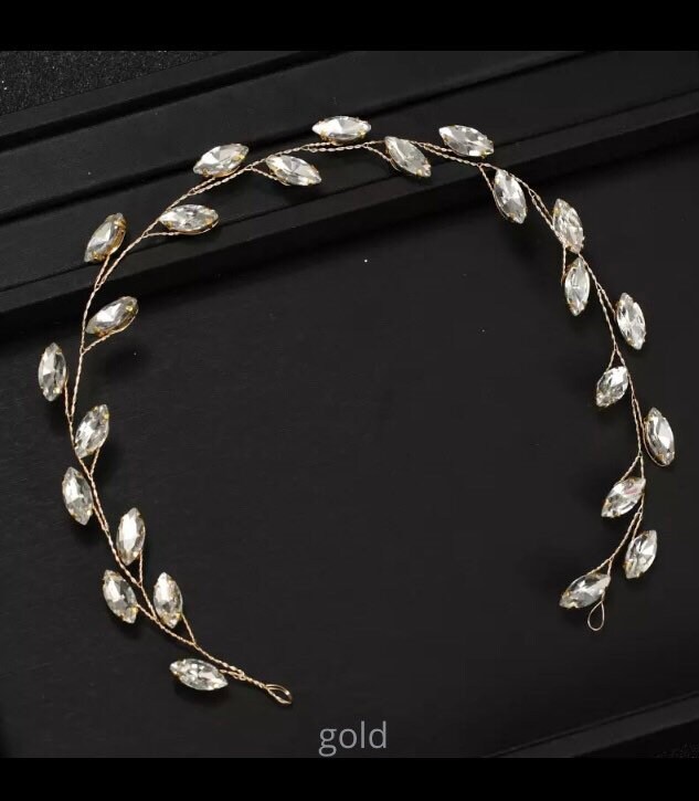 Crystal Wedding Headpiece Bridal Hair Comb, Rhinestone Accessories