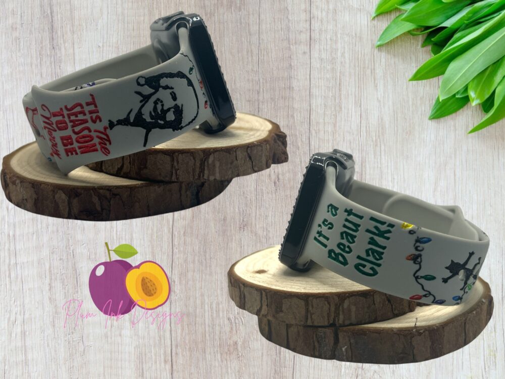 Christmas Movie, Engraved Smartwatch Band, National Lampoon's, Samsung, Fitbit Versa 2, Griswold, Chevy Chase, Jelly Of The Month