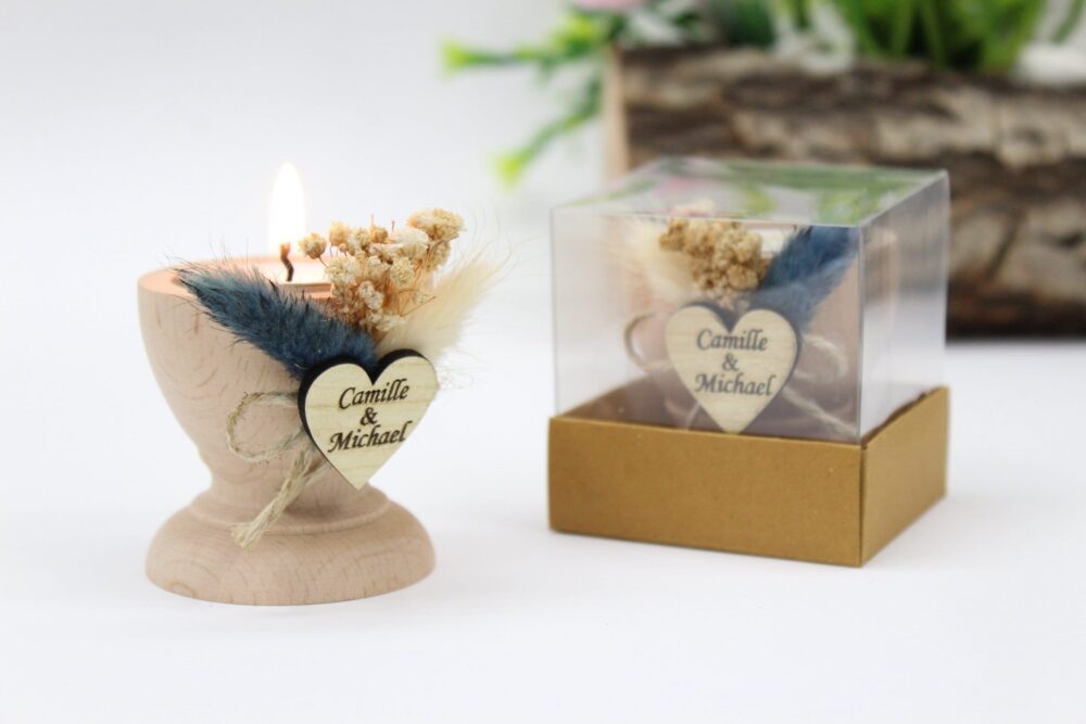 Personalized Wedding Favors Candles, Tealight Holders, Bridal Shower Favors, Rustic Bulk Guest Gifts, Custom Party