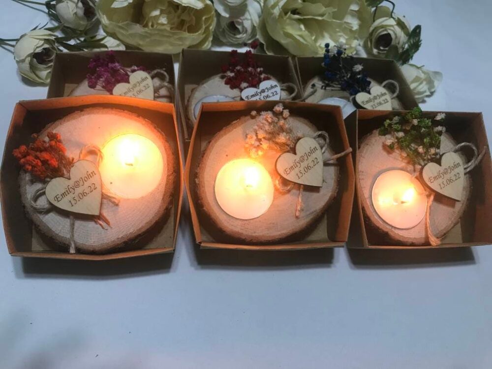 Bulk Wedding Favors Personalized Candle Wedding Gifts Unique Favours Ideas, Pcs For Guests Bulk Bridal Shower