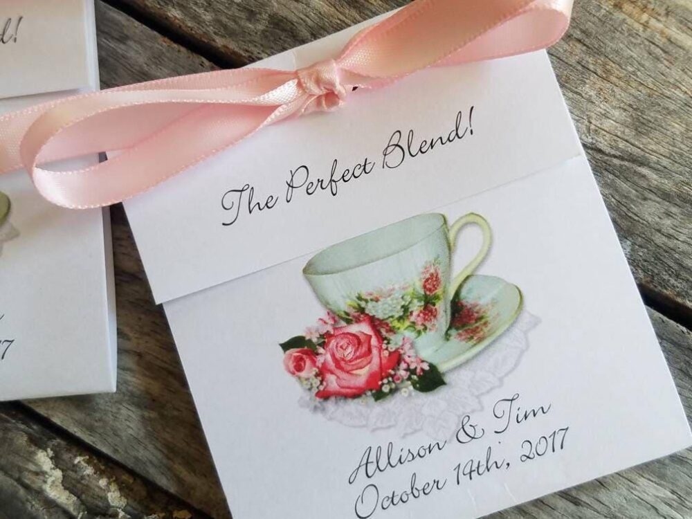 Bridal Shower Tea Favors For Guests