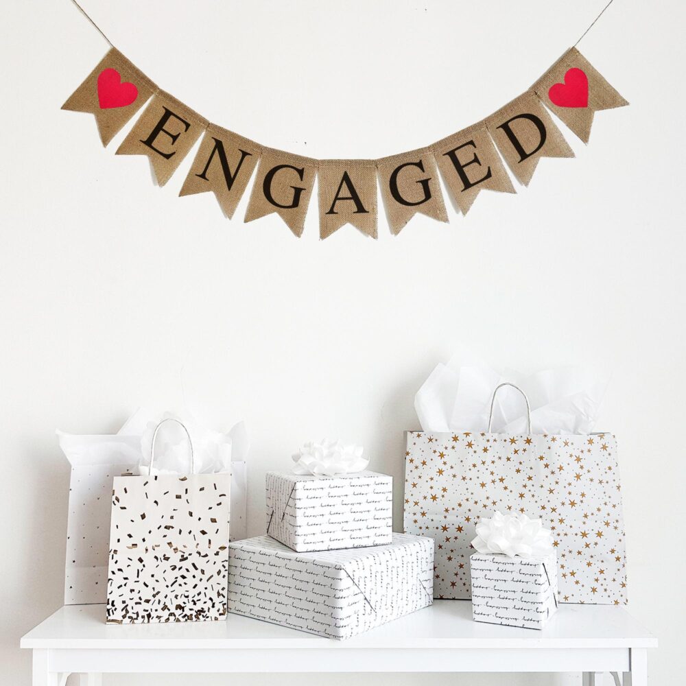 Engagement Party Decorations | Future Mrs Banner Bridal Shower Sign Bachelorette Supplies Miss To