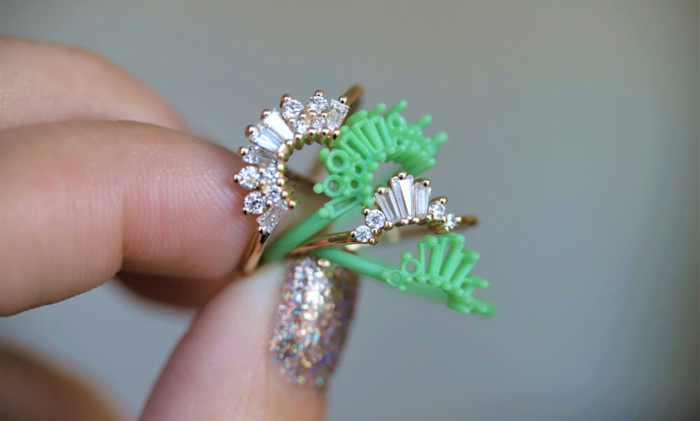 Home Try - On Wax Sample Service | Wedding Band Model Please Read Item Description Before Purchasing