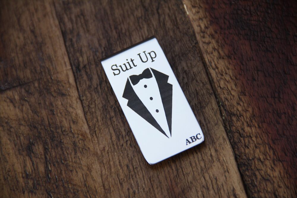 Personalized Money Clip - Engraved Custom Gifts For Men Gift Husband Groomsmen