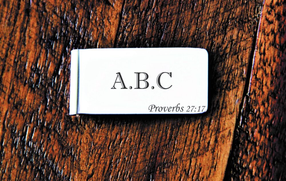 Personalized Money Clip - Engraved Custom Gifts For Men Gift Husband Groomsmen
