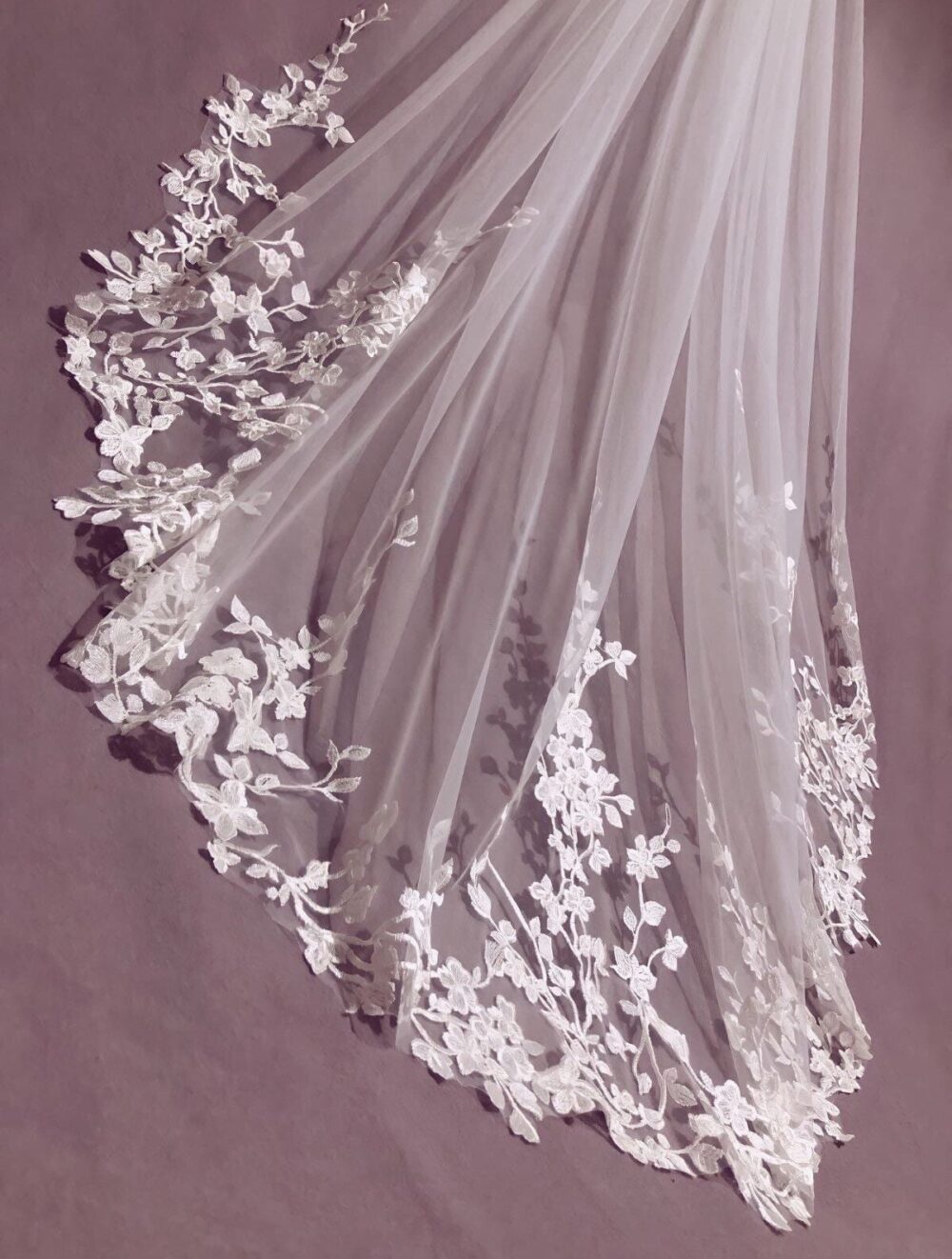 Veil Lace Edge Bridal Veil 1 Tier Tulle With Wedding Cathedral Long Royal One Chapel Length Soft Fingertip Veils