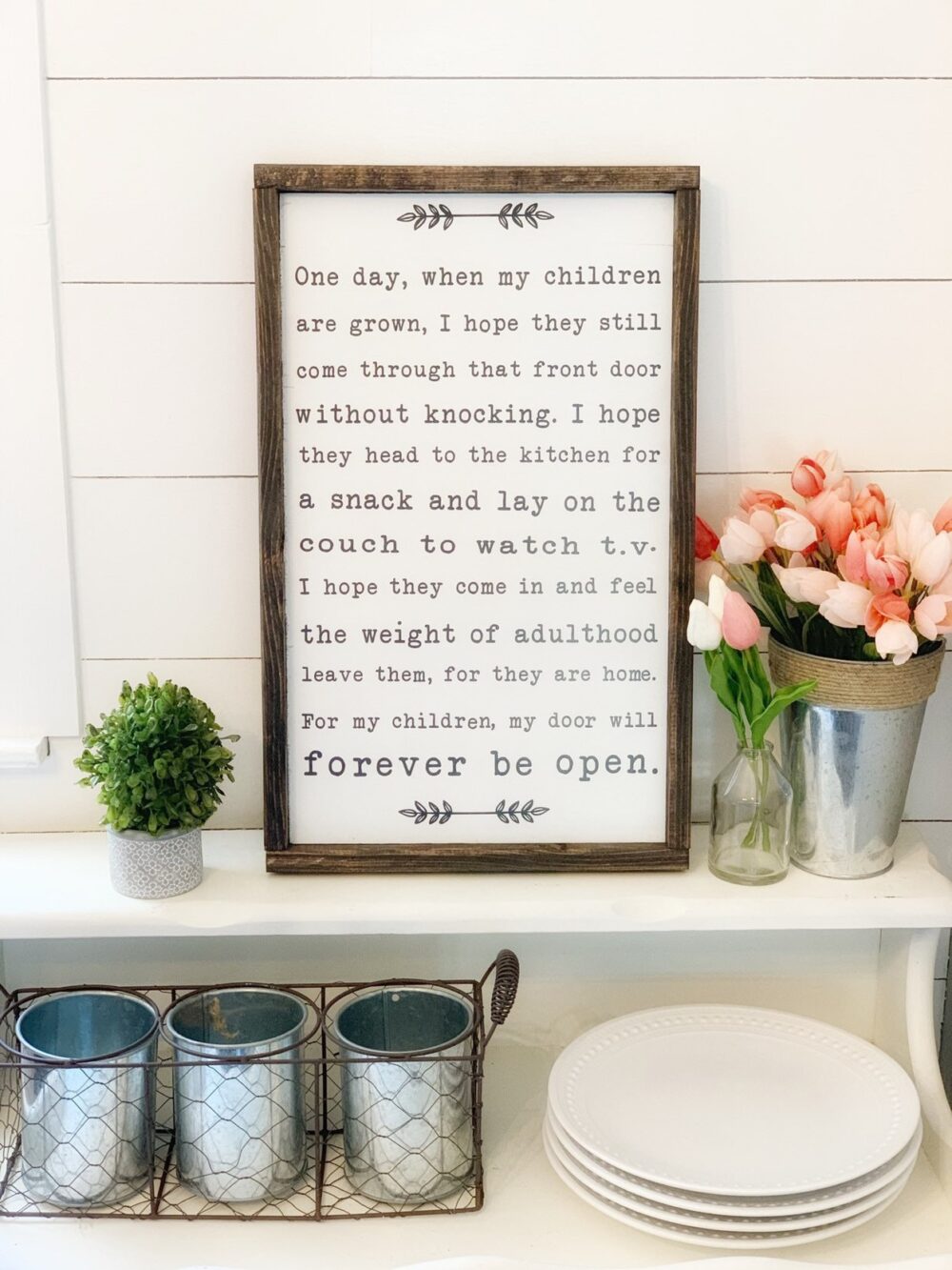 When My Children Are Grown - Mother's Day Wood Sign Day-Mother's Gift For Mom-Rustic Mom Gifts