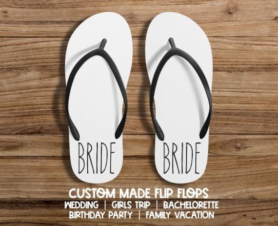 Custom Wedding Flip Flops Favors | Favor Party Gifts Bridesmaid, Bachelorette