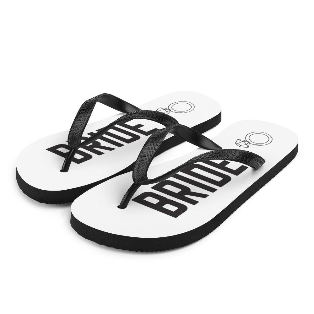 Bride Flip-Flops Bridal Party Polyester Slippers