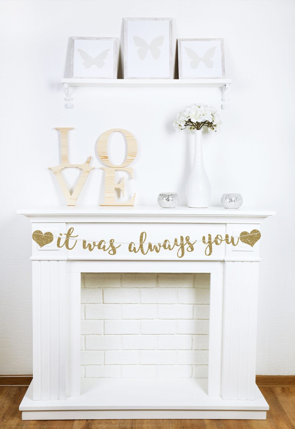 Wedding Banner Engagement Party Photo Props It Was Always You Sign Decorations Bridal Shower