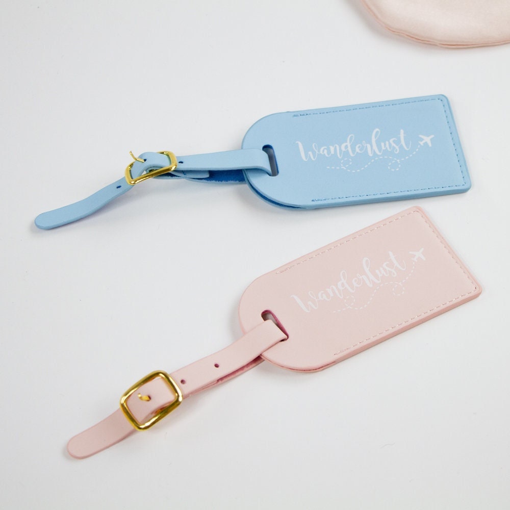 Wedding Favor Tag, Bridesmaid Gift, His/Her Luggage Tag Favors, Mr & Mrs Luggage Tag, Luggage Tag