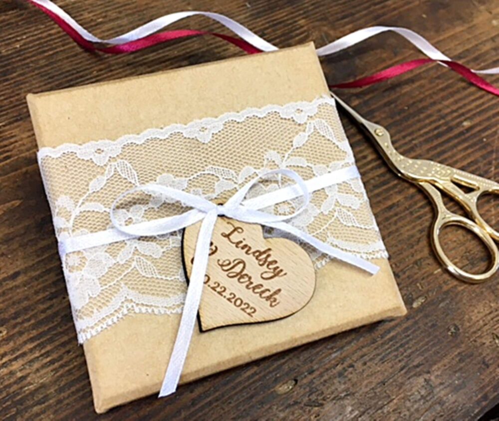 Wedding Favor Tag, Personalised Rustic Wood Baby Shower Party Tag