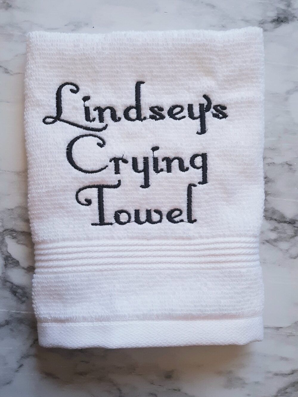 Crying Towel - Personalized Wedding Father Of The Bride Gift Mother Groom And
