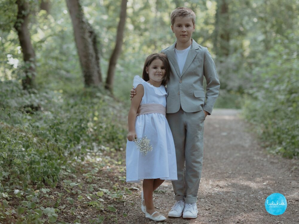 Boys Sage Green Linen Pants, Toddler Suit Festive Pants - Ring Bearer Suit, Page Boy Outfit, Wedding Baptism Outfit