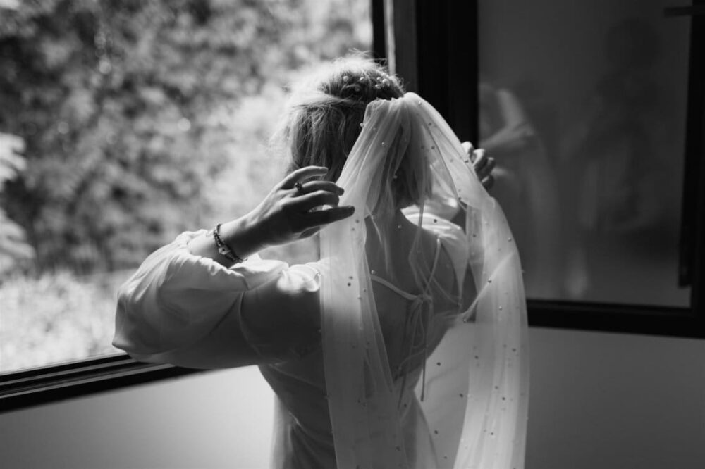 Wedding Pearl Veil Bridal Cathedral With Pearls Pearl Beaded Veil Long For Bride Cathedral Bridal Scattered