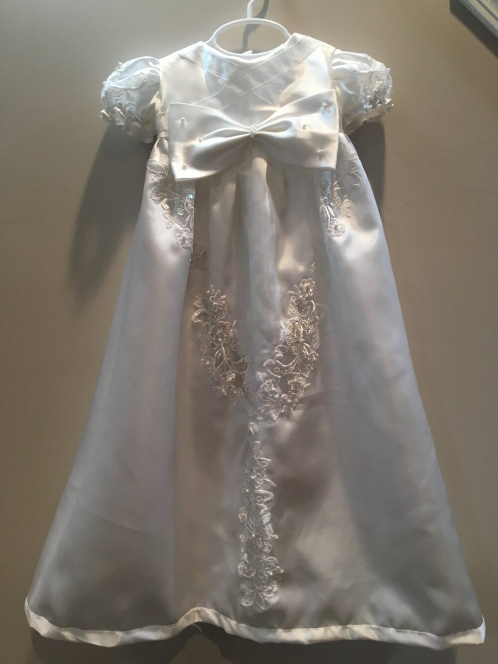 Custom Baptism/Christening Gown Dress | Baby Made From Wedding Dress, Each Different & Unique, Recycle Your Wedding Gown