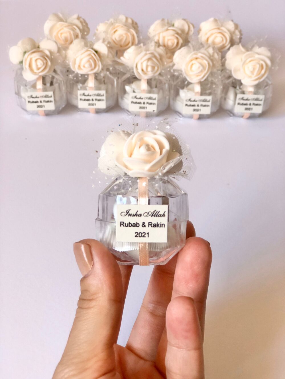 Wedding Almond Candy Favors For Guests, Engagement Favors, Candy, Personalized Gift, Unique Custom Bulk