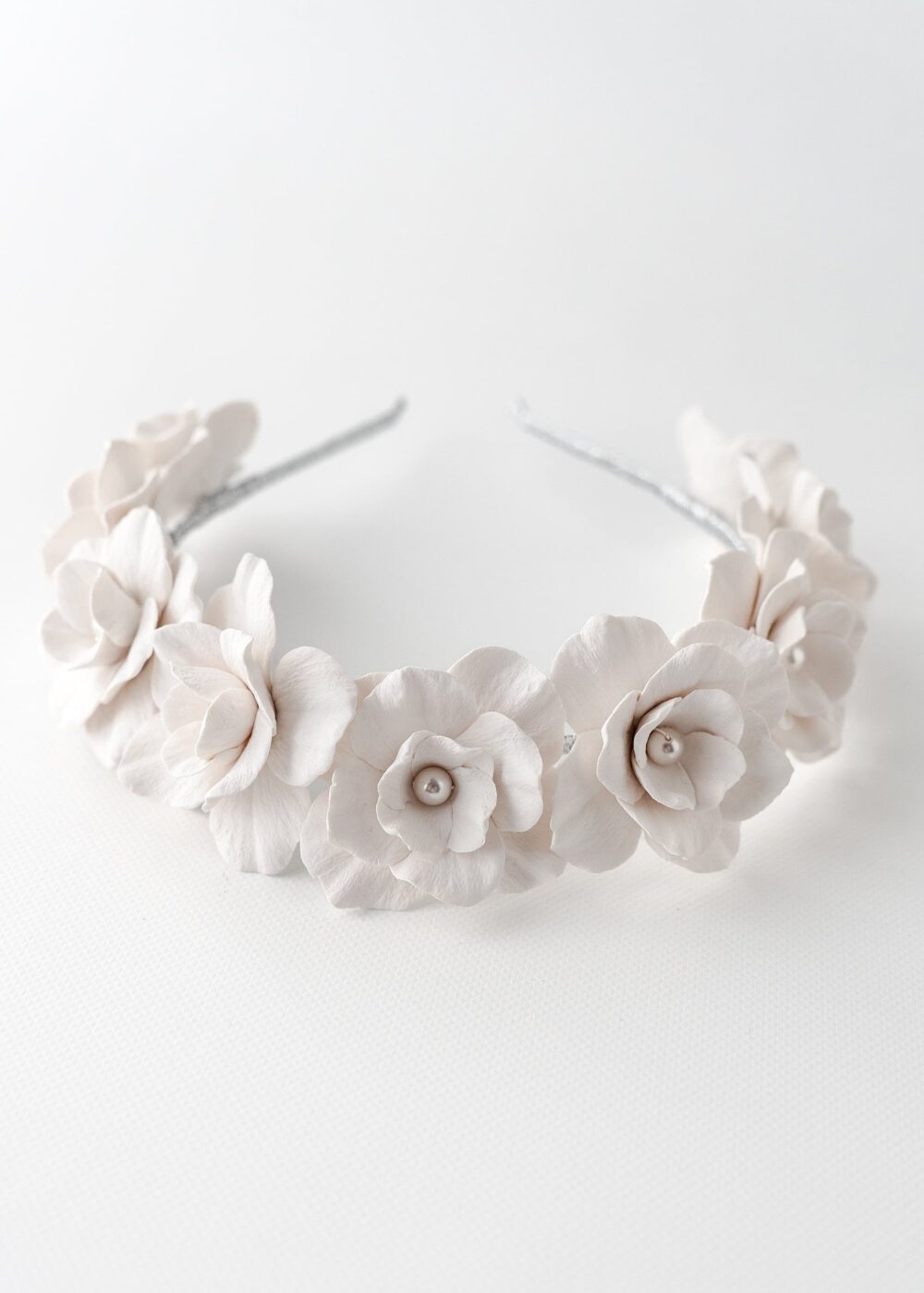Floral Wedding Headband, Flower Tiara, Blossom Headpiece, Bridal Hair Accessories, Brides Crown, Rosalie