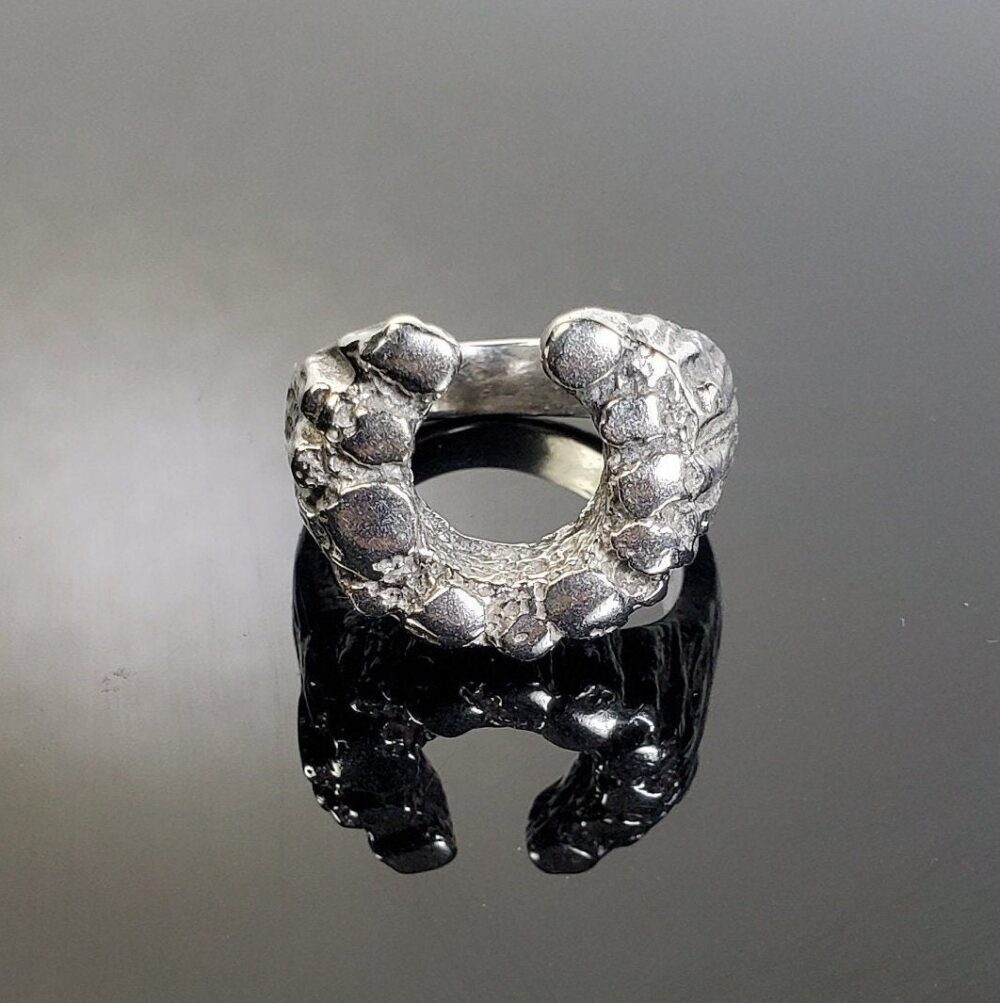 Size 8.5 Sterling Silver Horseshoe Ring