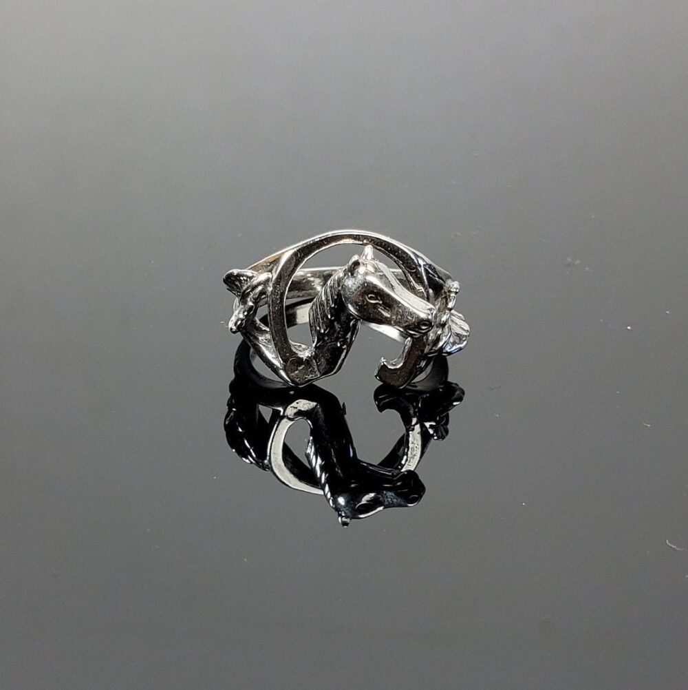 sterling Silver Horseshoe Ring
