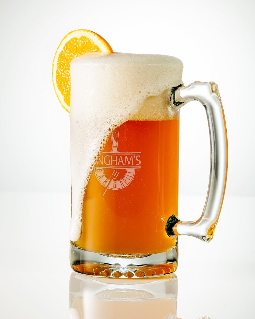 Large 25Oz Personalized Beer Mug - Custom Engraved Craft Mug, Etched Glass Great Wedding & Groomsmen Gift