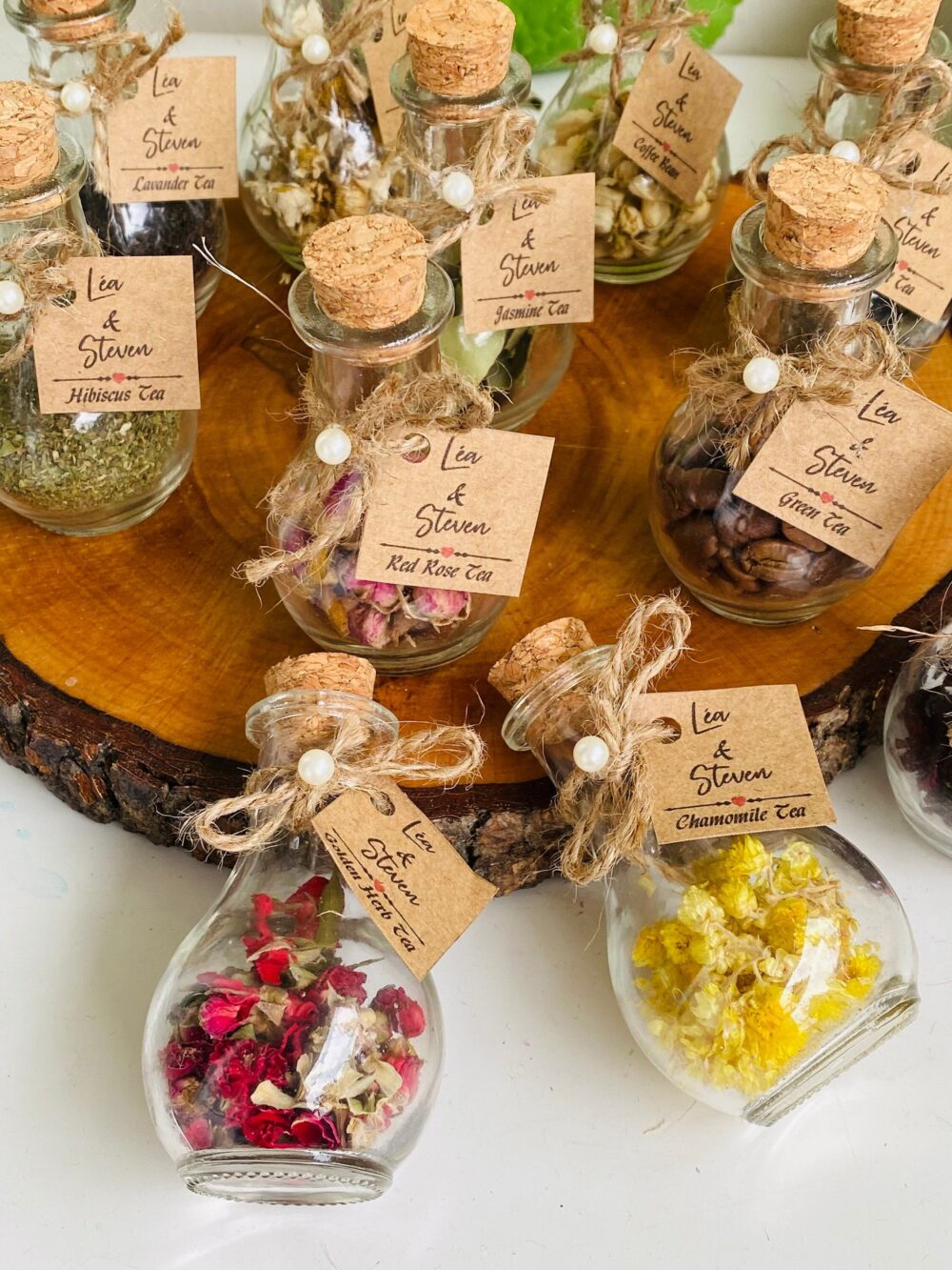 Personalized Potion Bottle Tea Favors Wedding & Party Gifts