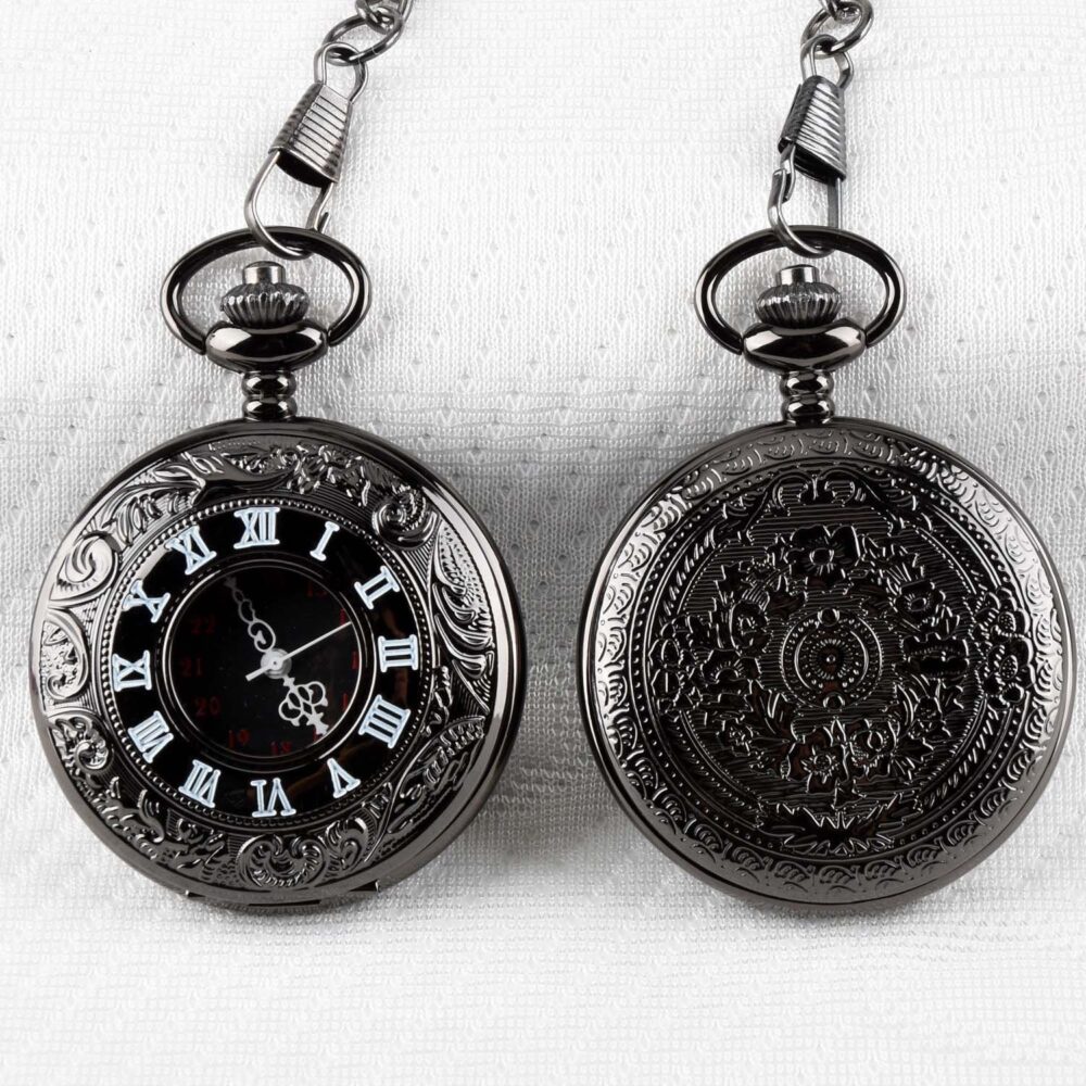 Personalized Pocket Watch - Custom Engraved Groomsmen Gift