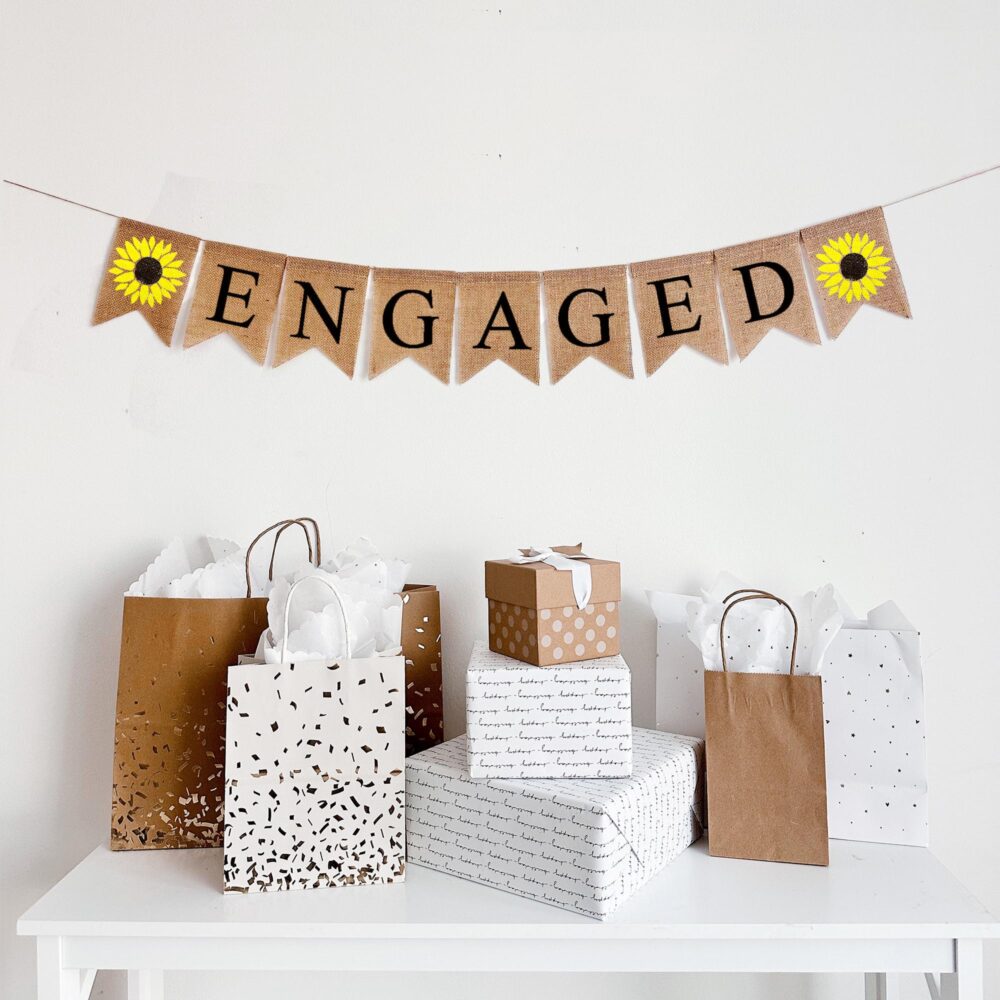 Engagement Party Decorations | Bride To Be Banner Bridal Shower Themes Bachelorette Rustic Wedding Decor Future Mrs
