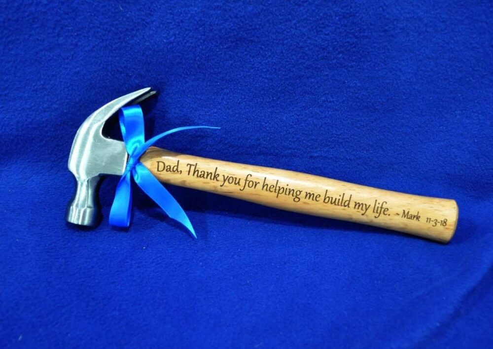 Father Of The Groom Gift | Dad Step Personalized Hammer Wedding For To From Son Father's Day Gifts