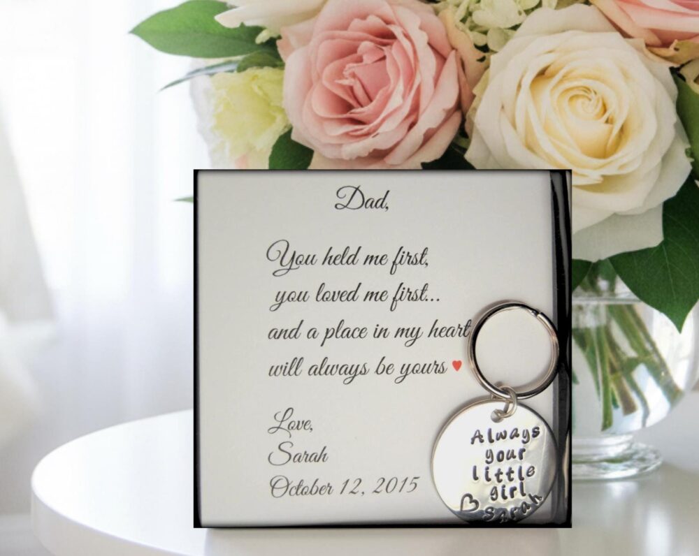 Father Of The Bride Gift Dad You Loved Me First, Bride, Gift For Dad, To Dad From Daughter