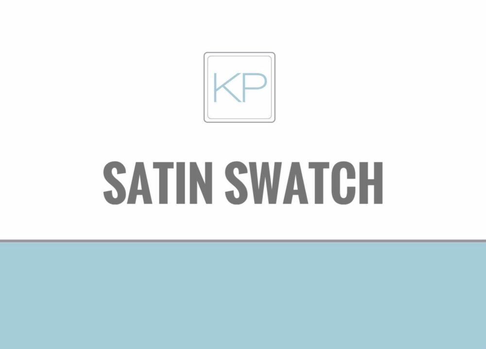 This Listing Is For Satin Swatch. Please Indicate The Color That You Are Interested in Note Section