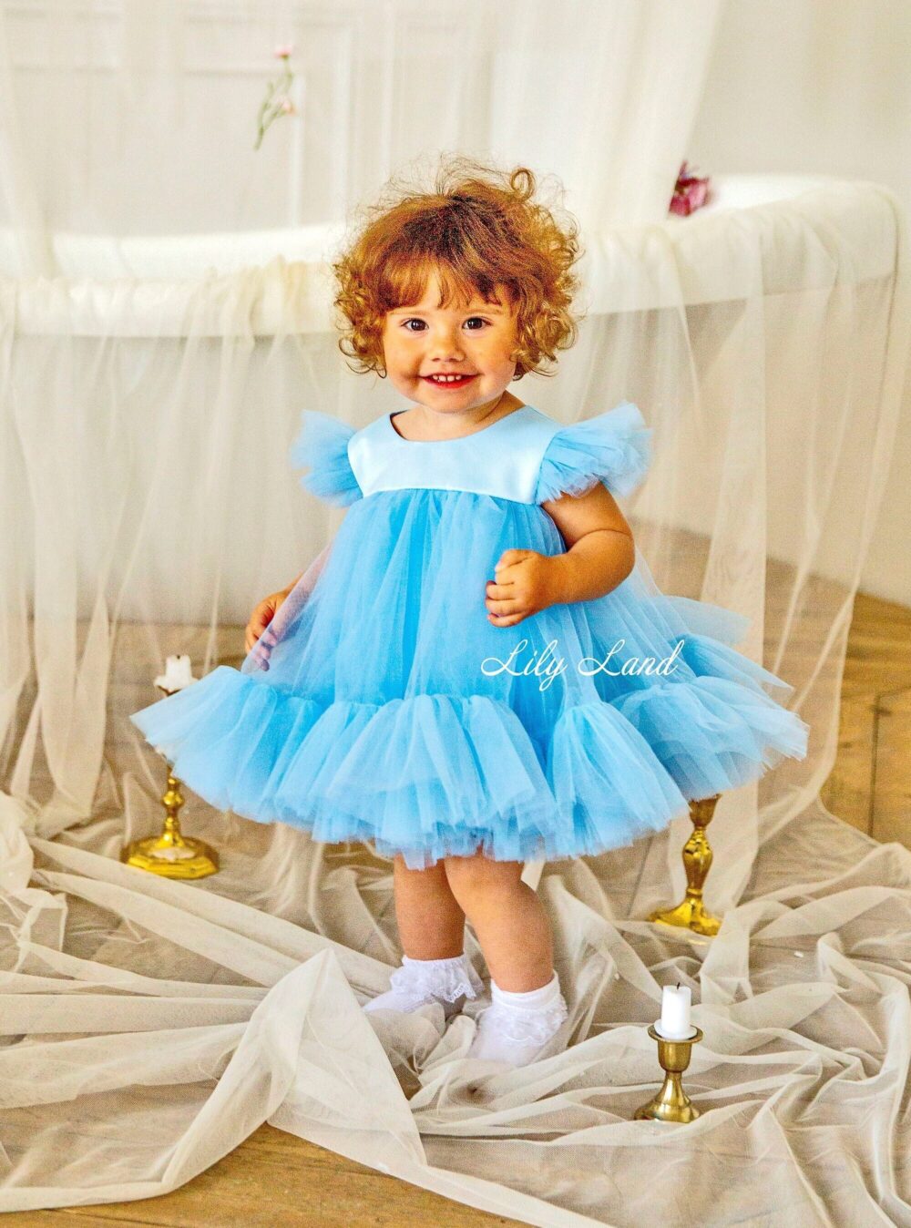 First Birthday Girl Outfit, Tutu Baby Dress, Short Puffy Wedding Photoshoot Dress
