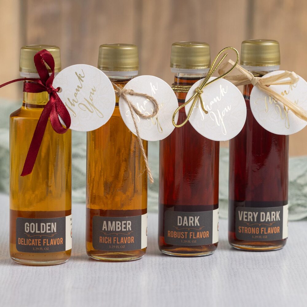 Wedding Guests Favors, Vermont Maple Syrup, Autumn Favor, Gluten Free Bulk Unique Food Favor