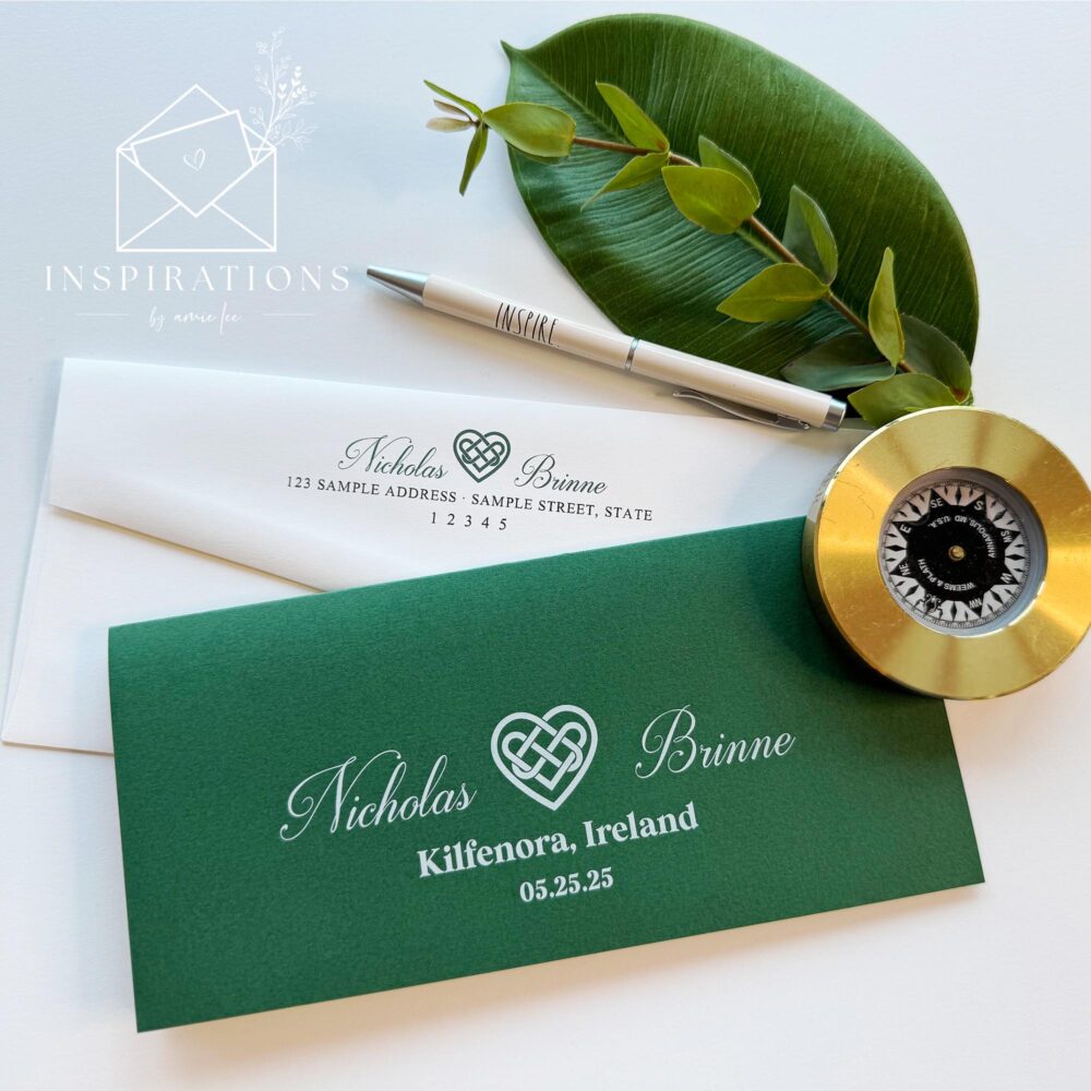 Boarding Pass Wedding Invitation, Ireland Destination Invite, Airplane Ticket, Travel Theme