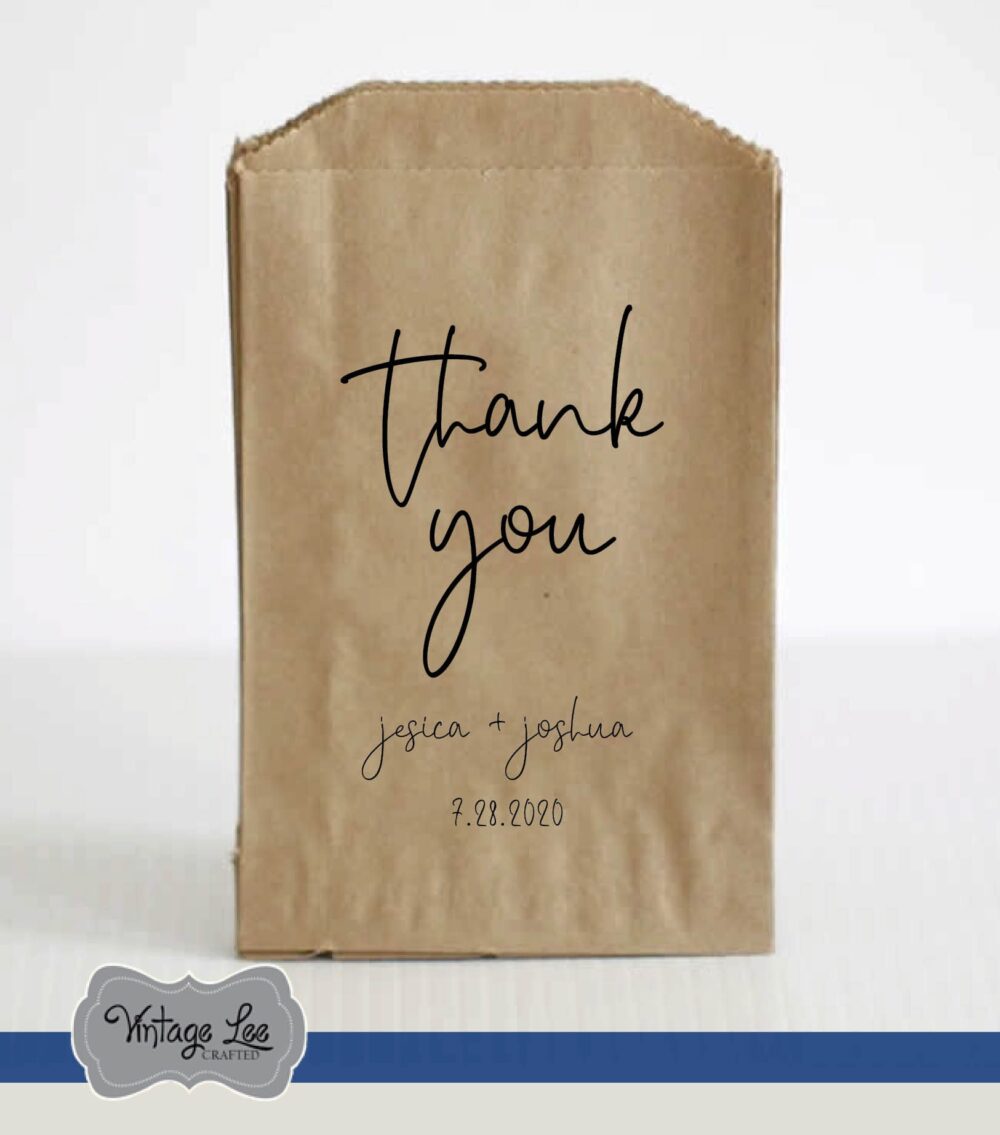 Wedding Favor Bags, Favors, Favors in Bulk, Candy Treat Personalized