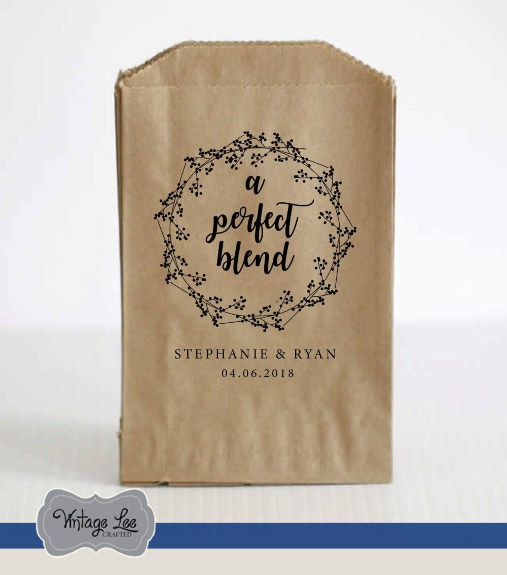 Wedding Favor Bags, Coffee Bean Favors, Bags For Wedding, Trail Mix Bar, Candy