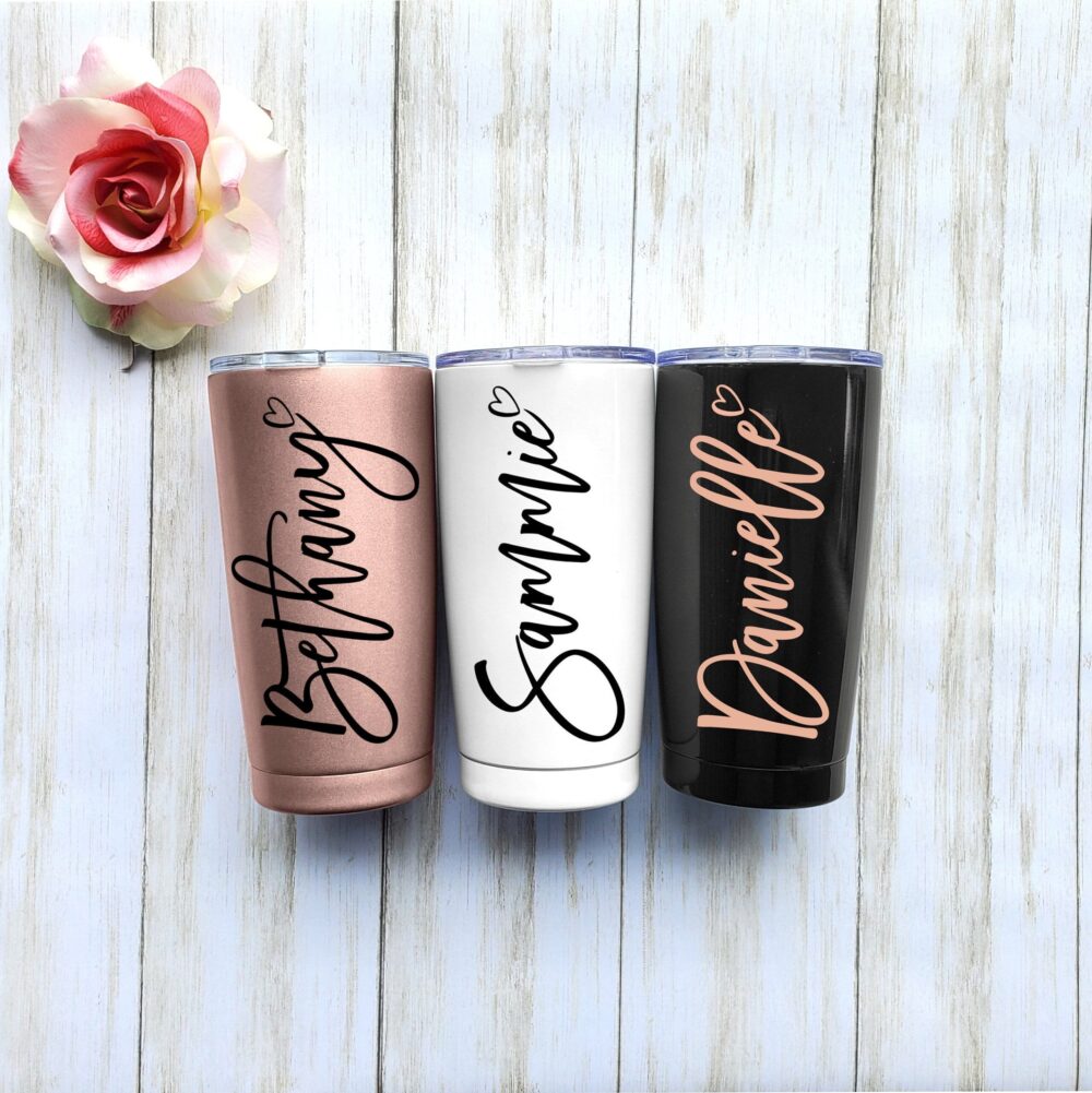 Personalized Coffee Mug Bridesmaid Cups Gift For Mom Travel Teacher Tumbler Birthday Custom Gifts Nurse