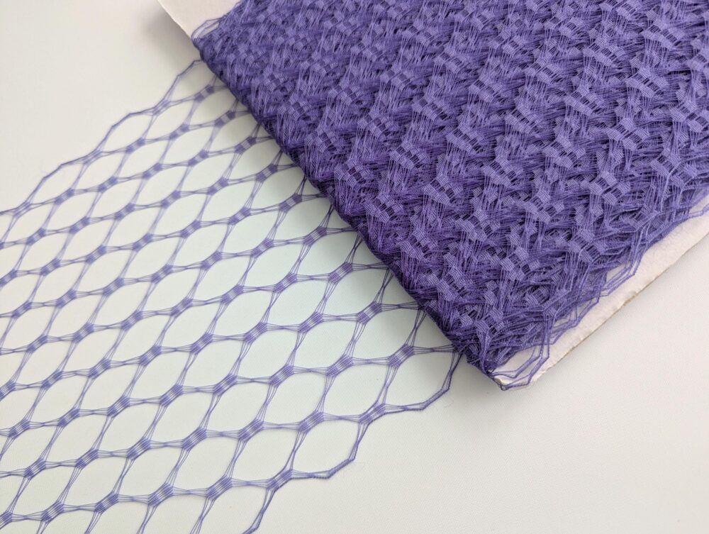 Light Purple Veiling For Vintage Style Hats Millinery Supply 9 Inch Birdcage Russian French Netting Diy Veils Blushers