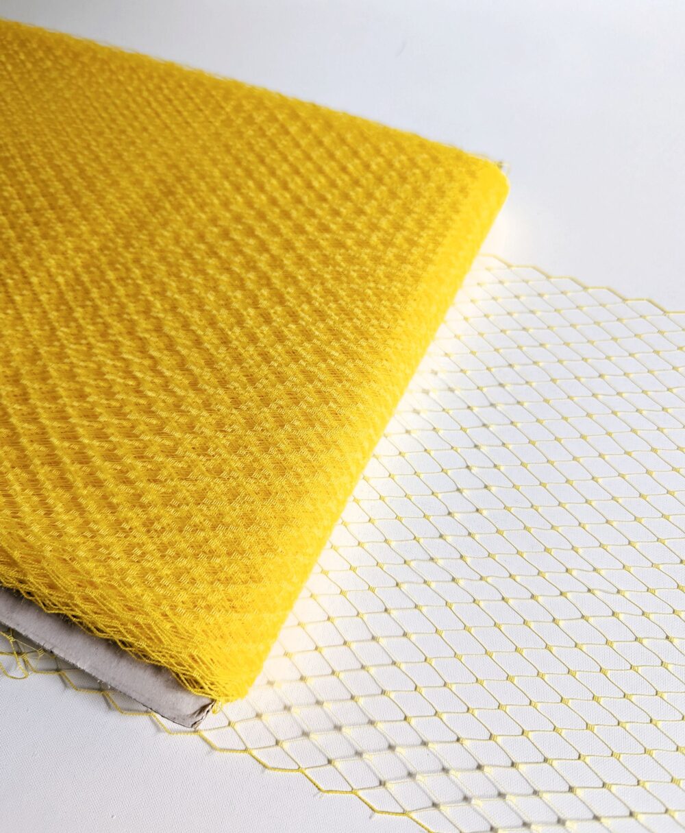 Yellow Veiling For Hats Millinery Supply 9 Inch Birdcage Russian French Netting Diy Veils Blushers Fascinators