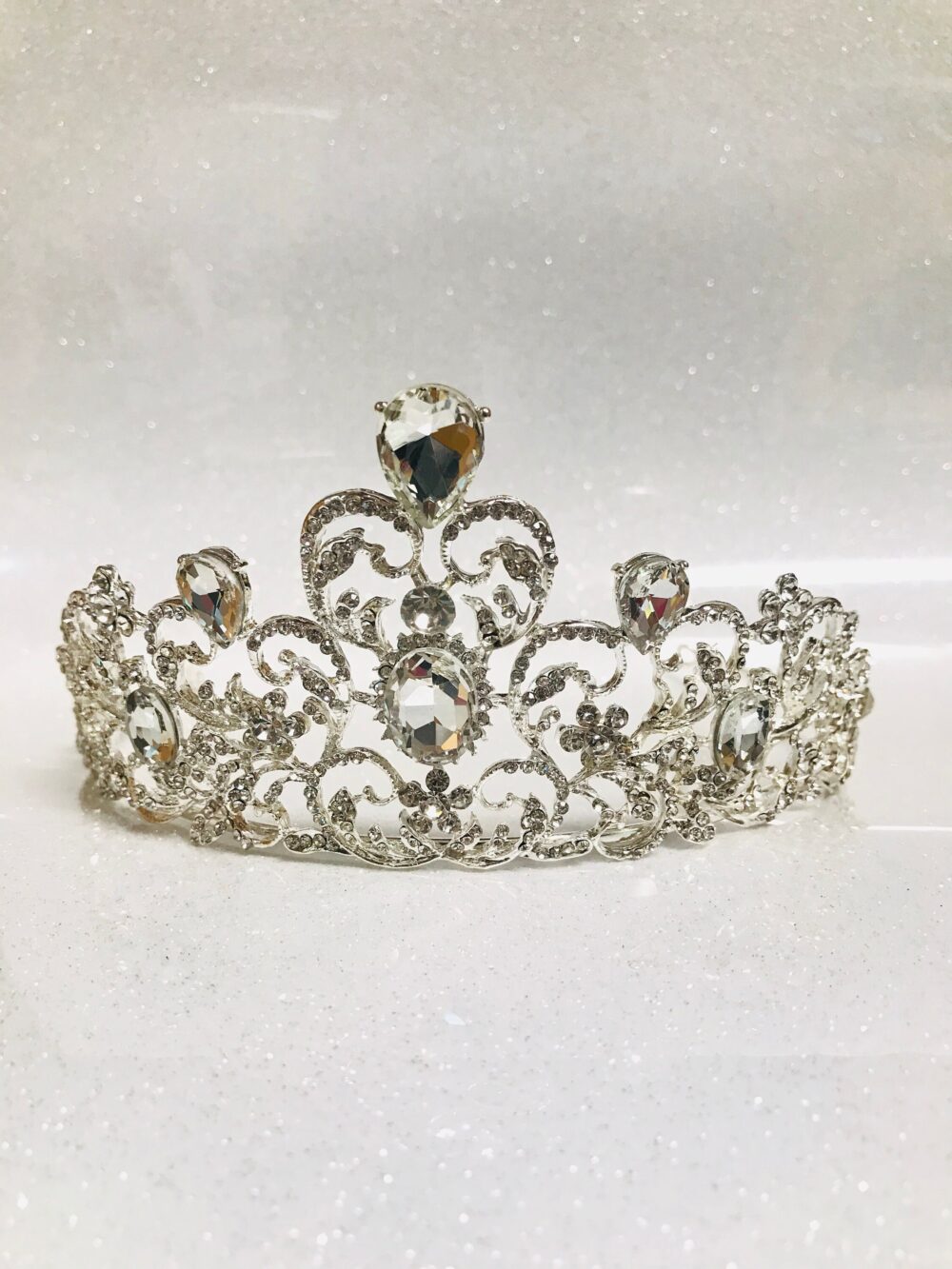 Silver Tiara, Quinceanera Crown, Birthday Girl Tiara, Crown, Princess Bridal Tiara Wedding Tiara