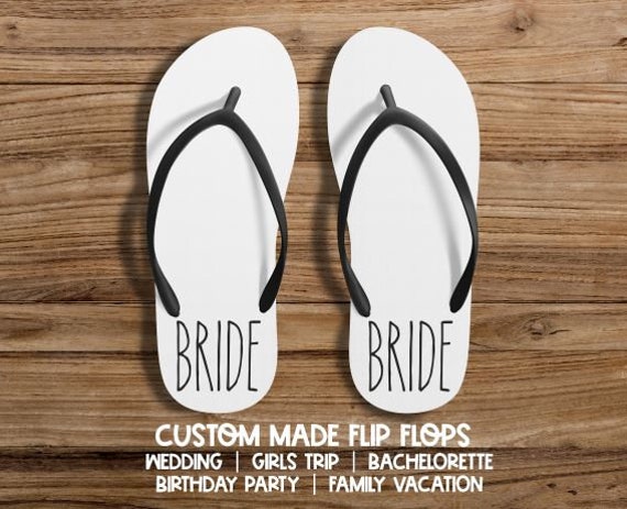 Custom Wedding Flip Flops Favors | Favor Party Gifts Bridesmaid, Bachelorette