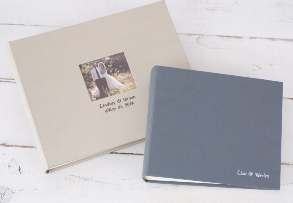 Custom Wedding Guest Book Or Photo Album - With Without Photo Frame On Cover