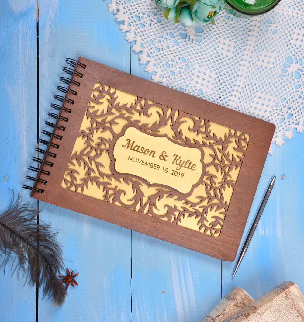 Rustic Wedding Guest Book. Photo Book Ideas