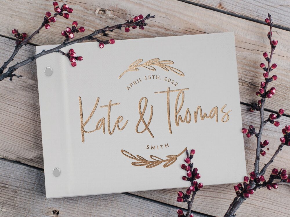 Wedding Gifts, Guest Book, Books Gifts For Couple, Polaroid Guestbook Leather