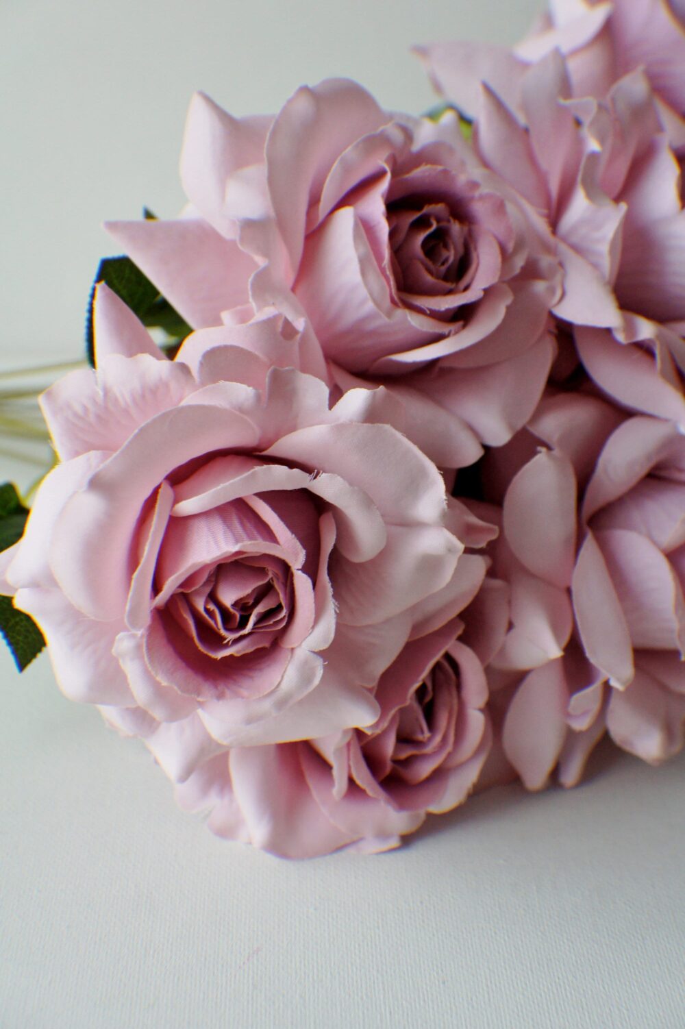 Dusty Rose Bunch Pink Silk Artificial Flowers, Diy Wedding Decor