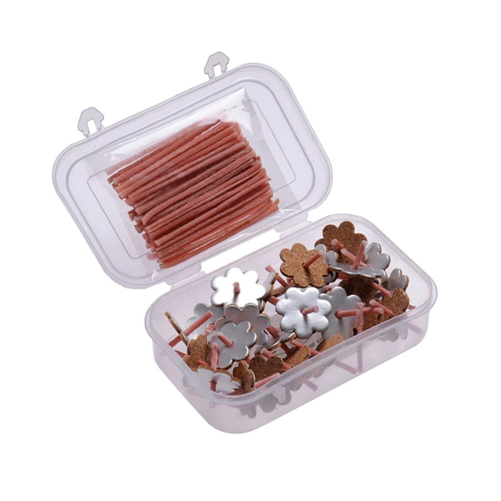 50 Flower Cork Floating Candle Wicks, Olive Oil Lamp Wicks