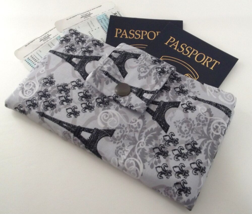 Dollbirdies Long Boarding Pass Passport Wallet, Travel Case, Holder, Jacket, Cute Wallet