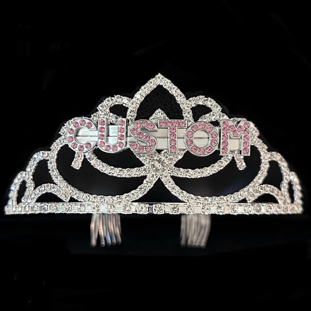 Custom Name Tiara Birthday, Bachelorette, Wedding Tiara