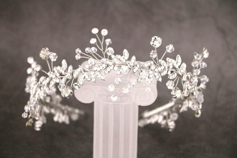 Boho Headband Wedding Hair Vine Headpiece Silver Bridal Tiara Gold Jewelry