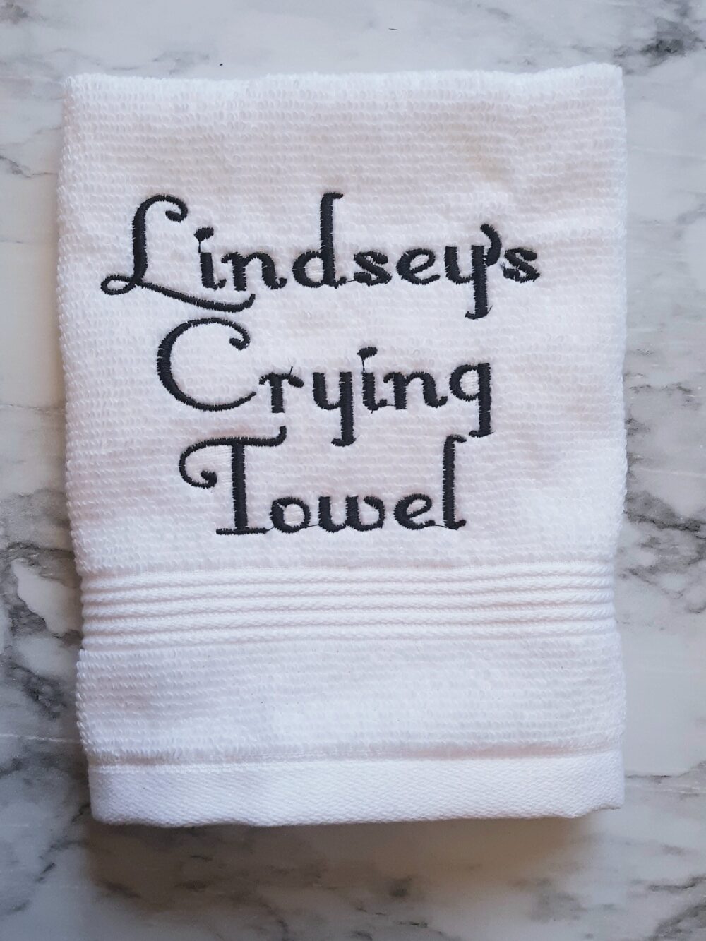 Crying Towel - Personalized Wedding Father Of The Bride Gift Mother Groom And